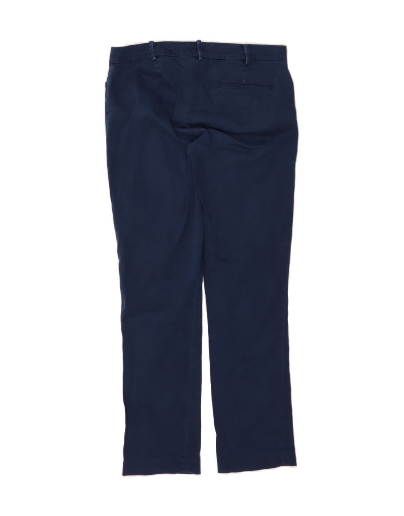 Ralph Lauren Womens Casual Trousers US 4 Small W27 L28 Navy Blue Classic Size 25" / US 0 / IT 36 - 2 Thumbnail
