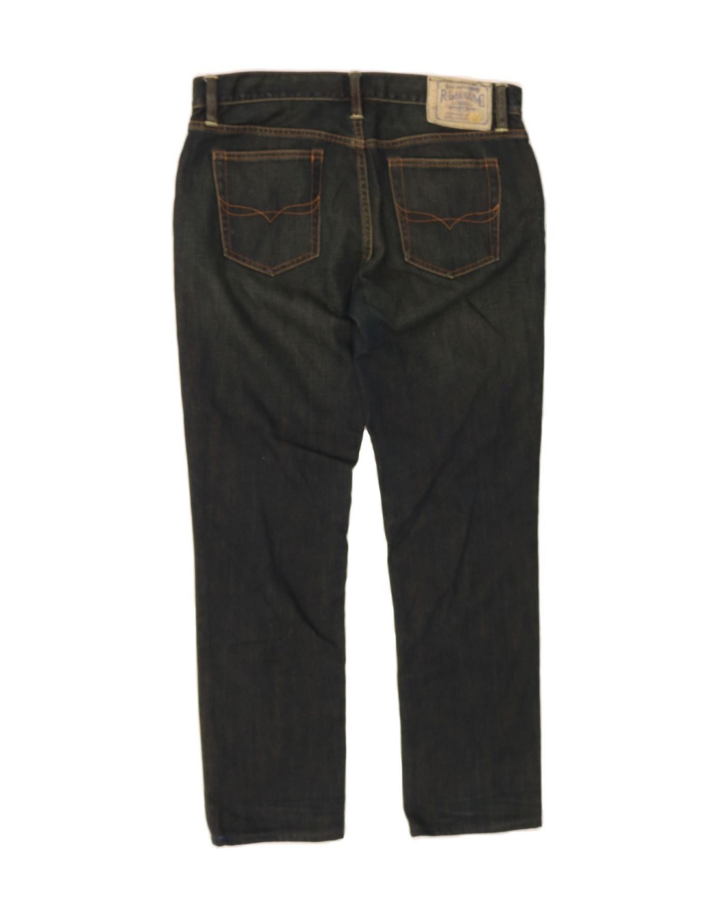 Ralph Lauren Womens Slim Jeans W30 L28 Navy Blue Cotton Size 42" / US 20 - 2 Thumbnail