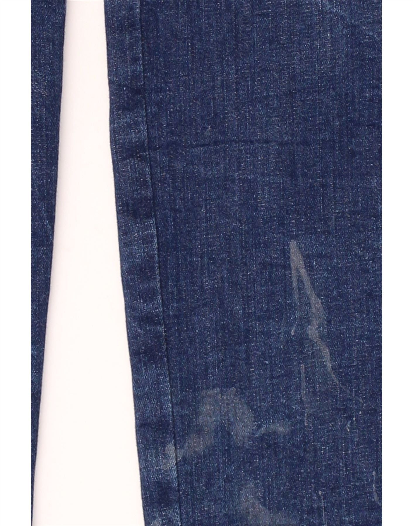 Diesel Womens Skinny Jeans W28 L32 Navy Blue Cotton Size 42" / US 20 - 3 Thumbnail