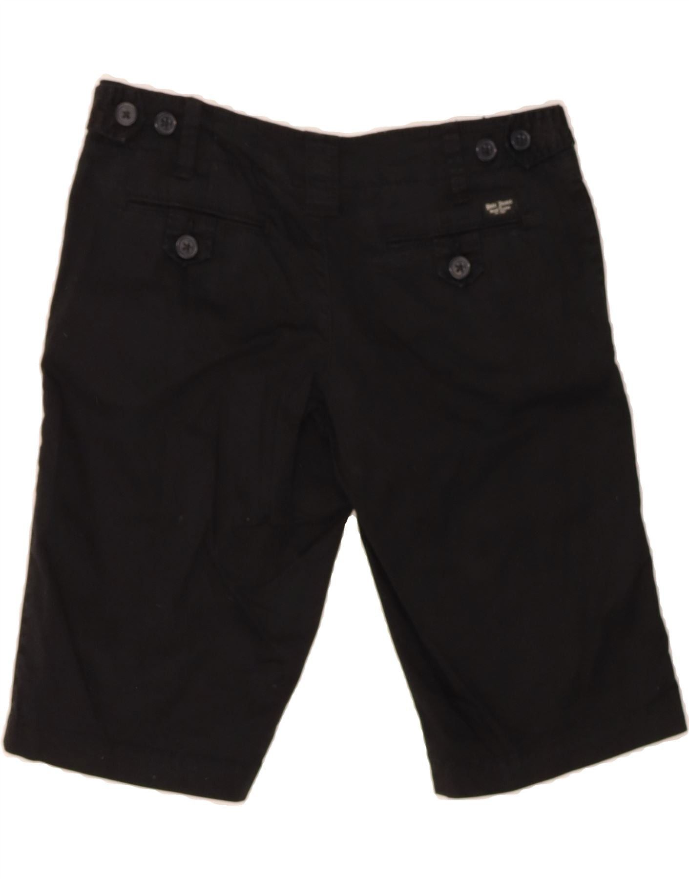 Ralph Lauren Womens Casual Shorts US 4 Small W30 Black Cotton Size 25" / US 0 / IT 36 - 2 Thumbnail