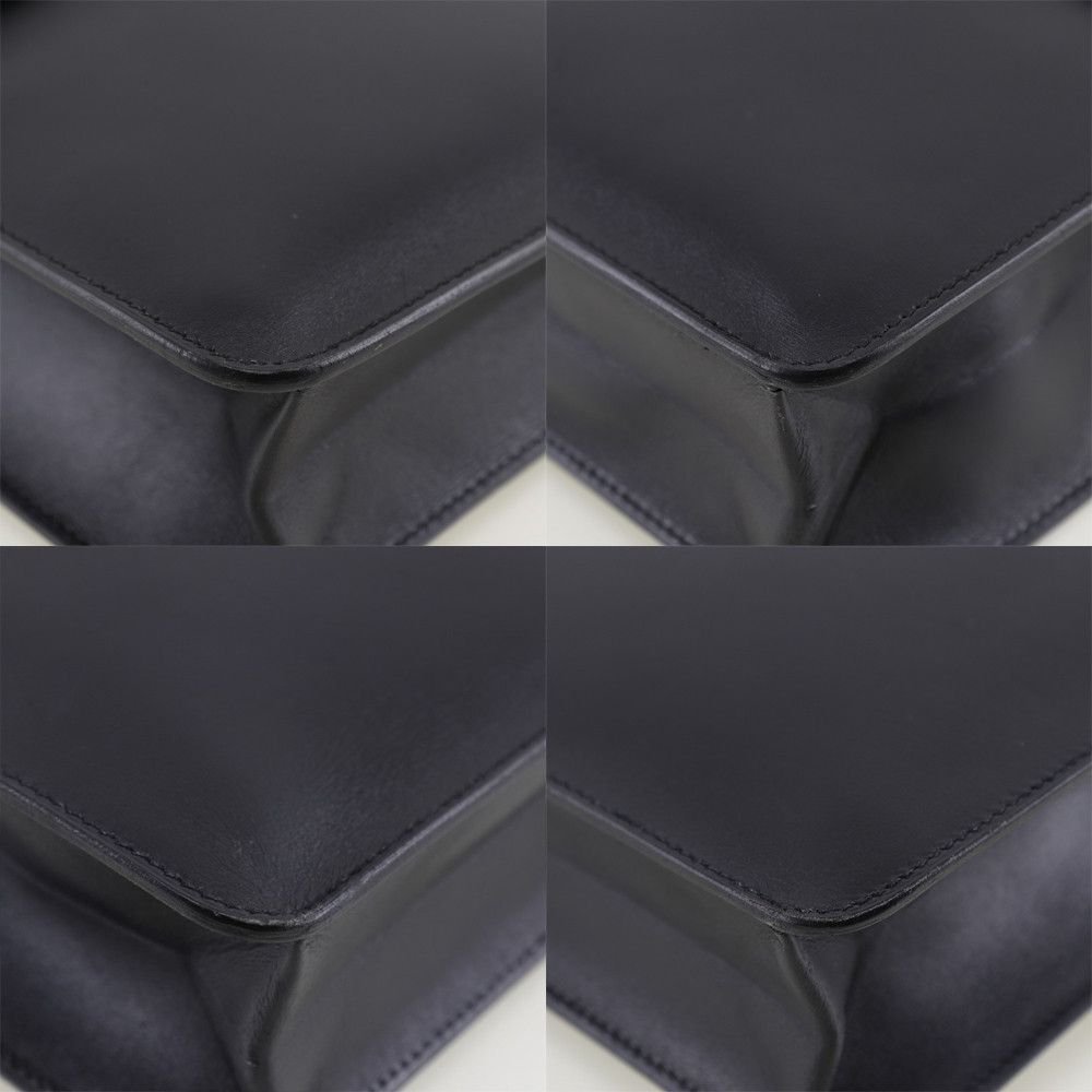 Hermes Hermes Hermes Danube 38 Calf Briefcase Leather Business Bag Stamp V DUTY FREE for USA Size ONE SIZE - 4 Thumbnail