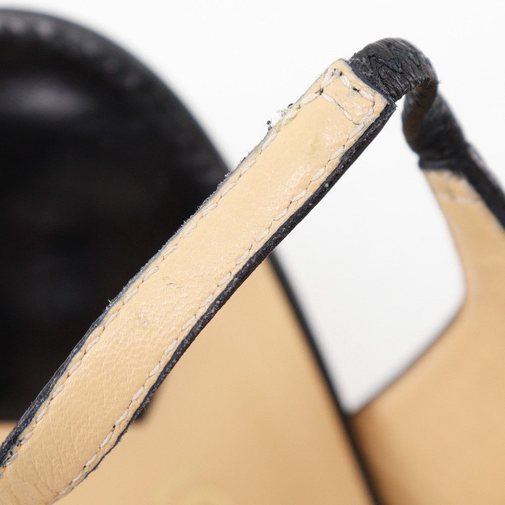 Louis Vuitton Louis Vuitton Louis Vuitton Initiale Leather Pumps Leather Shoes DUTY FREE for USA Size ONE SIZE - 8 Thumbnail