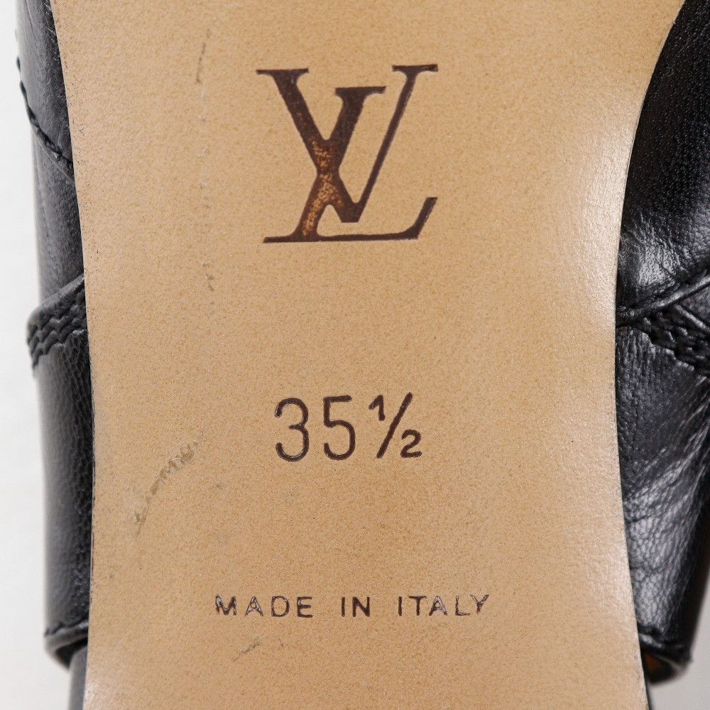 Louis Vuitton Louis Vuitton Louis Vuitton Initiale Leather Pumps Leather Shoes DUTY FREE for USA Size ONE SIZE - 15 Thumbnail