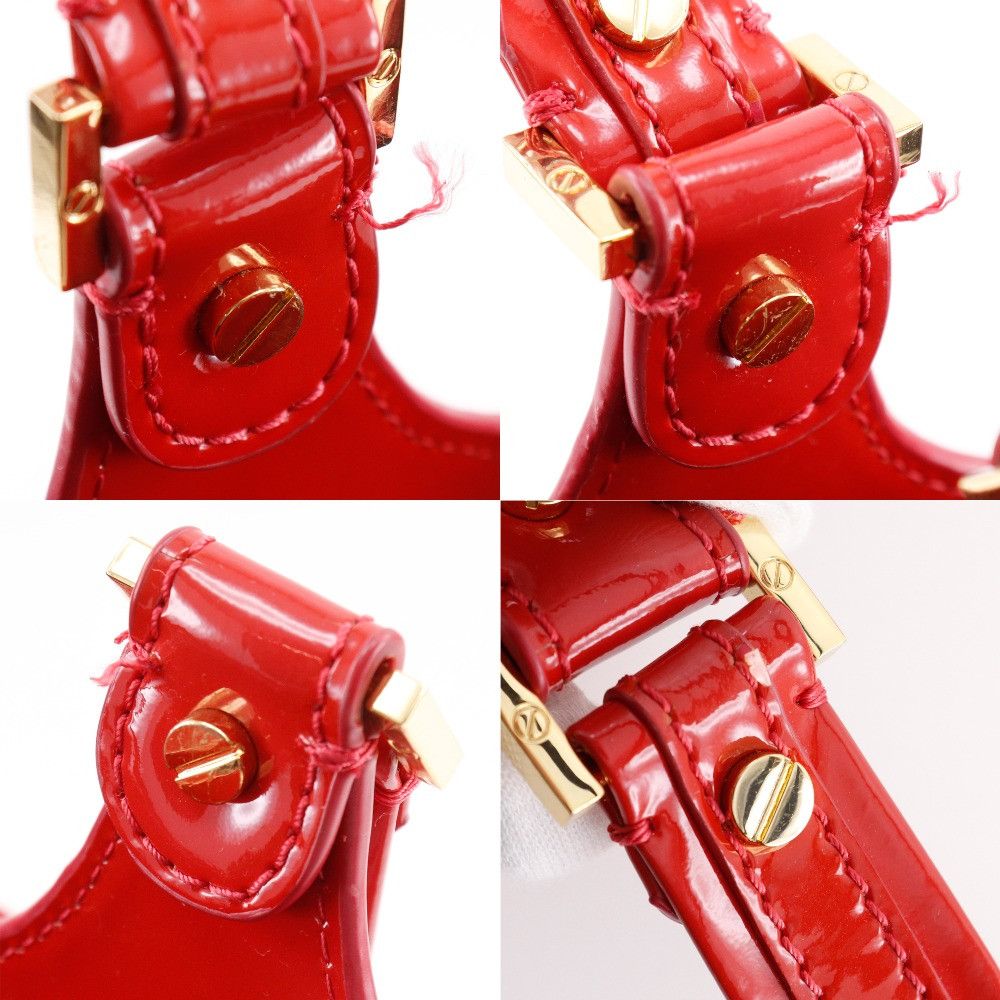 Tory Burch Tory Burch Tory Burch Punching Logo Patent Leather 2way Tote Bag Enamel Tote Bag DUTY FREE for USA Size ONE SIZE - 9 Thumbnail