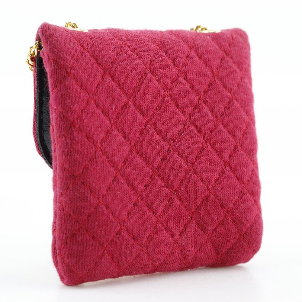 Chanel Chanel Chanel Chain Pouch Cotton Pouch Cotton Other DUTY FREE for USA Size ONE SIZE - 3 Thumbnail
