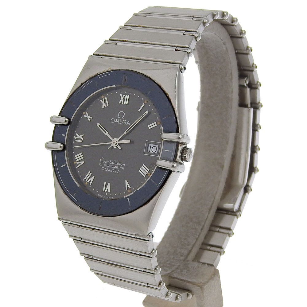Omega Omega Omega Constellation Stainless Steel Watch Metal Quartz 1422 DUTY FREE for USA Size ONE SIZE - 2 Thumbnail