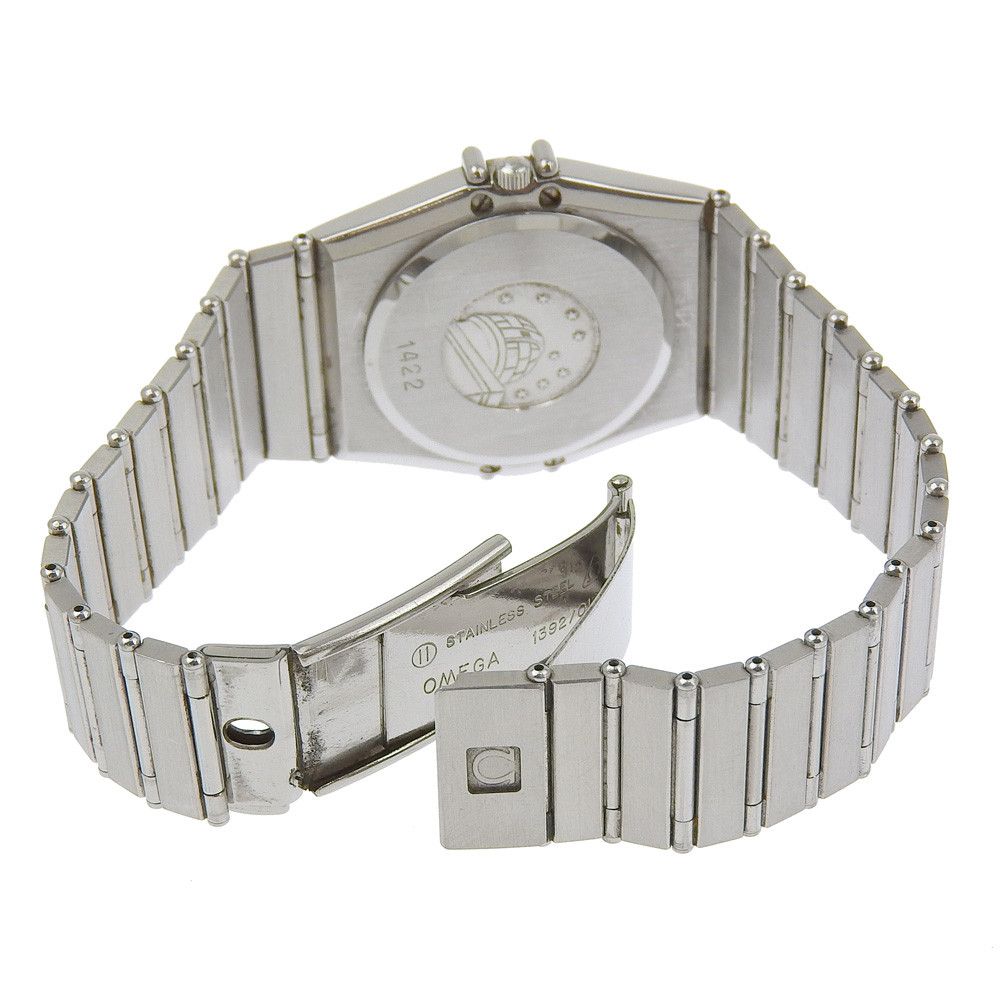 Omega Omega Omega Constellation Stainless Steel Watch Metal Quartz 1422 DUTY FREE for USA Size ONE SIZE - 5 Thumbnail