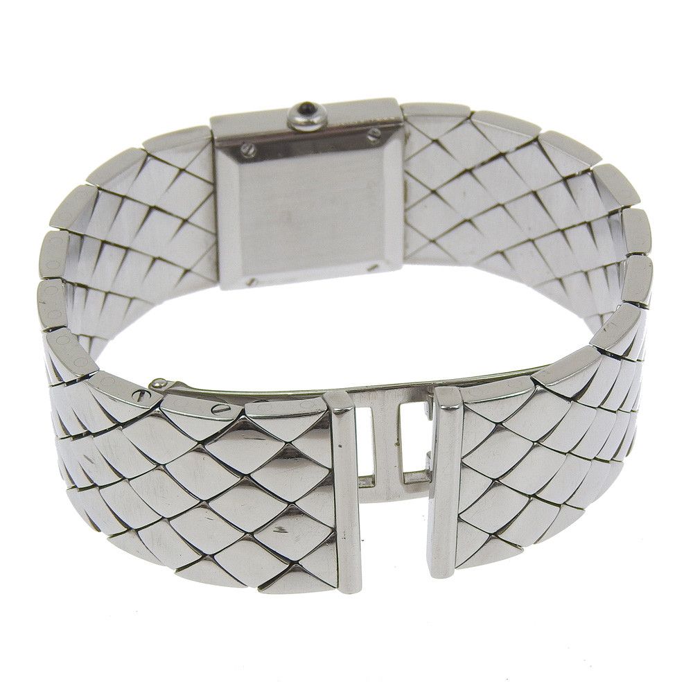 Chanel Chanel Chanel Matelassé Stainless Steel Metal Quartz H0489 DUTY FREE for USA Size ONE SIZE - 5 Thumbnail