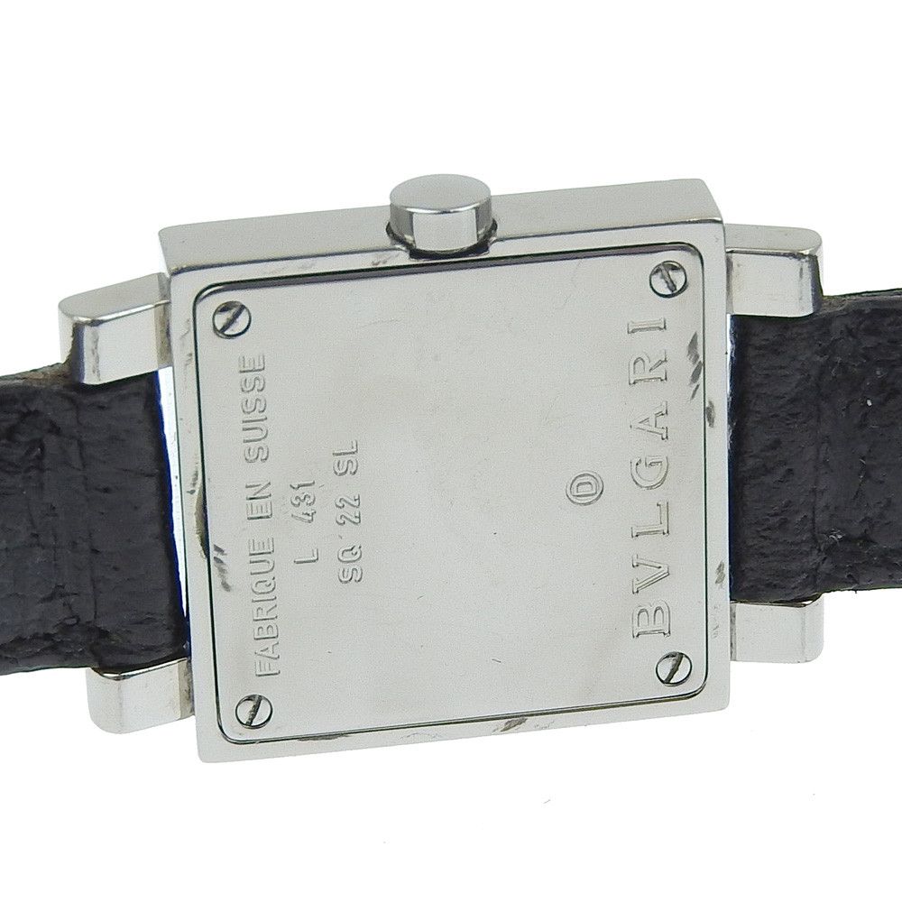 Bvlgari Bvlgari Bvlgari Quadrato Stainless Steel Watch Metal Quartz SQ22SL DUTY FREE for USA Size ONE SIZE - 6 Thumbnail
