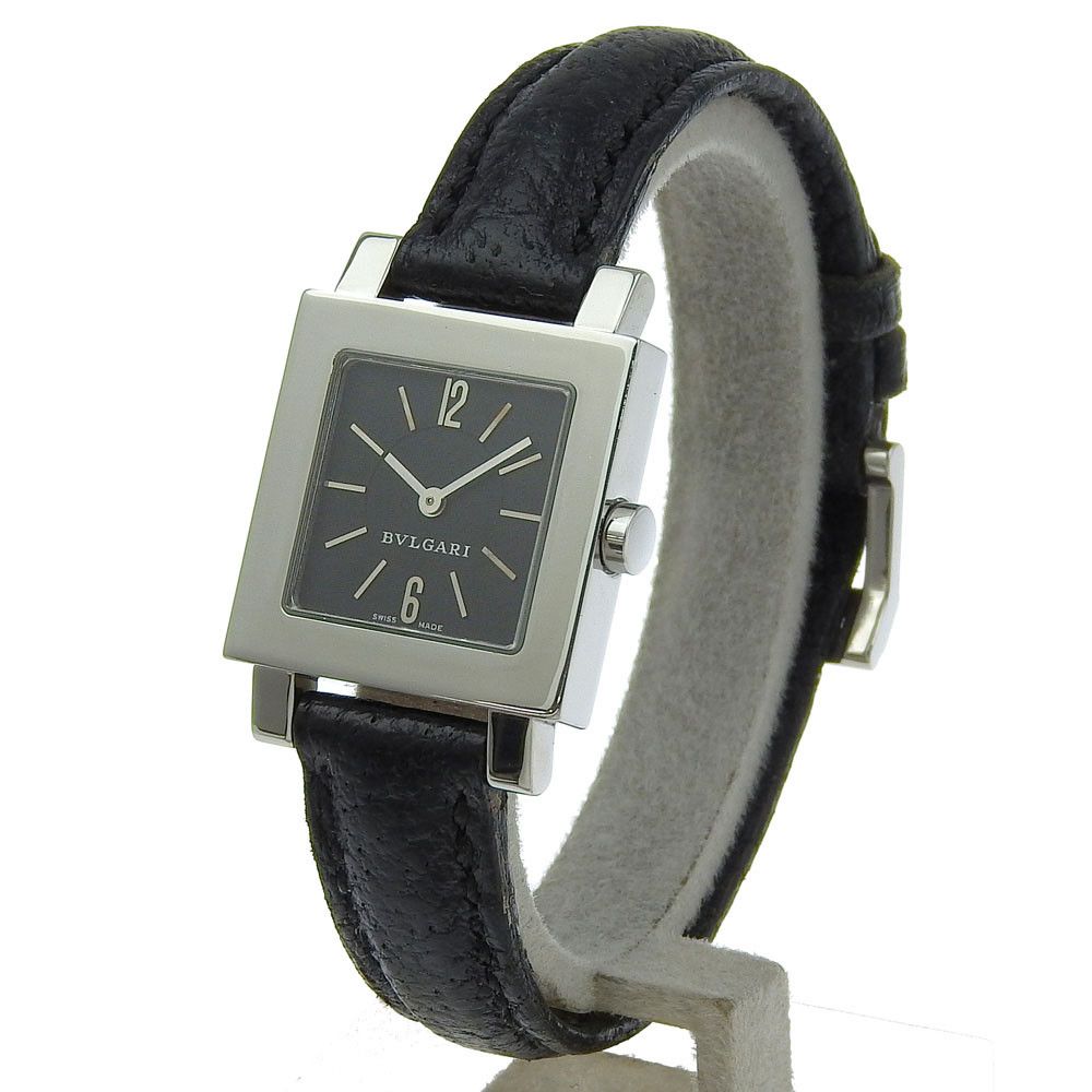 Bvlgari Bvlgari Bvlgari Quadrato Stainless Steel Watch Metal Quartz SQ22SL DUTY FREE for USA Size ONE SIZE - 2 Thumbnail