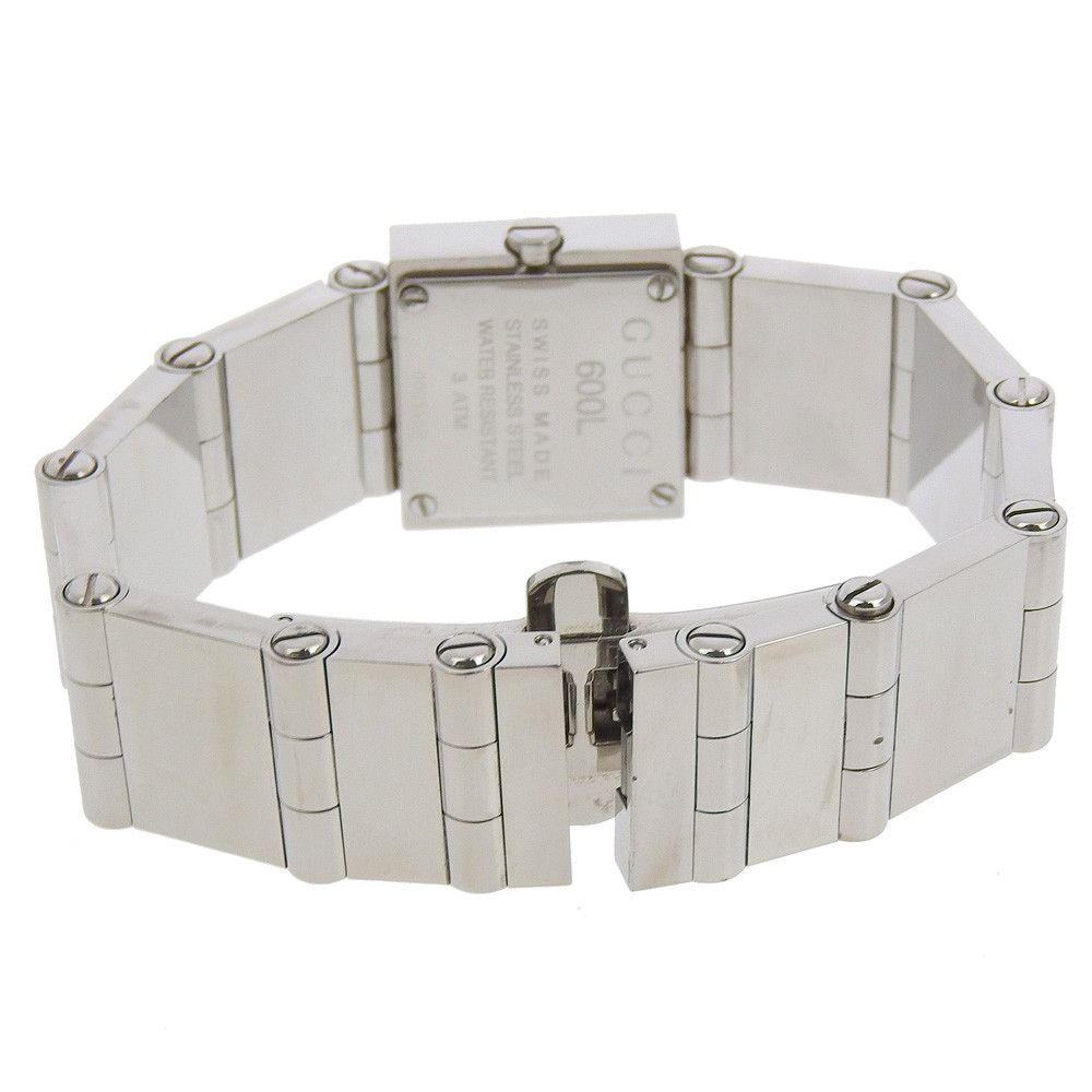 Gucci Gucci Gucci 600L Stainless Steel Watch Metal Quartz 600L DUTY FREE for USA Size ONE SIZE - 5 Thumbnail