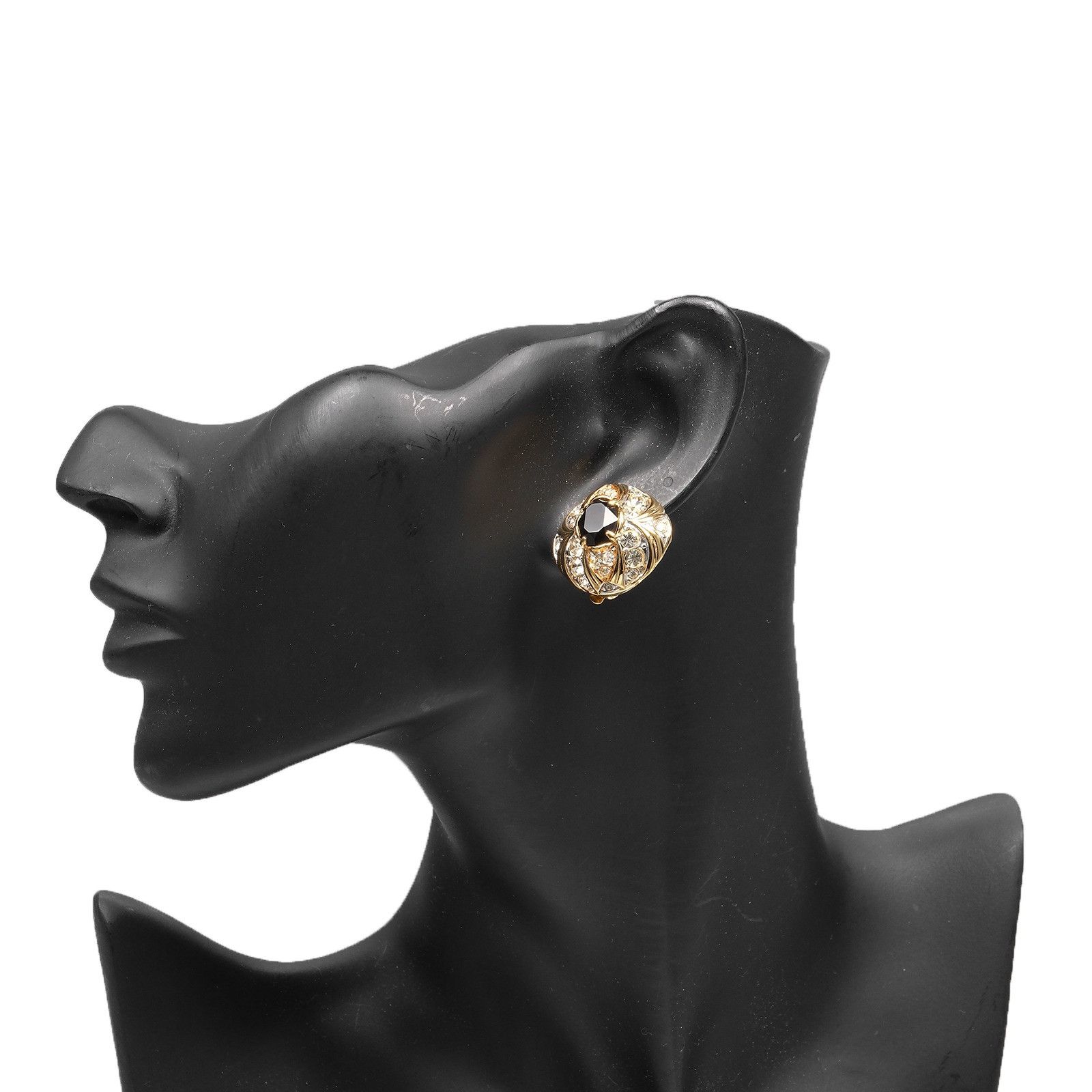 Other Other Nina Ricci Rhinestone Earrings Metal Earrings DUTY FREE for USA Size ONE SIZE - 2 Thumbnail