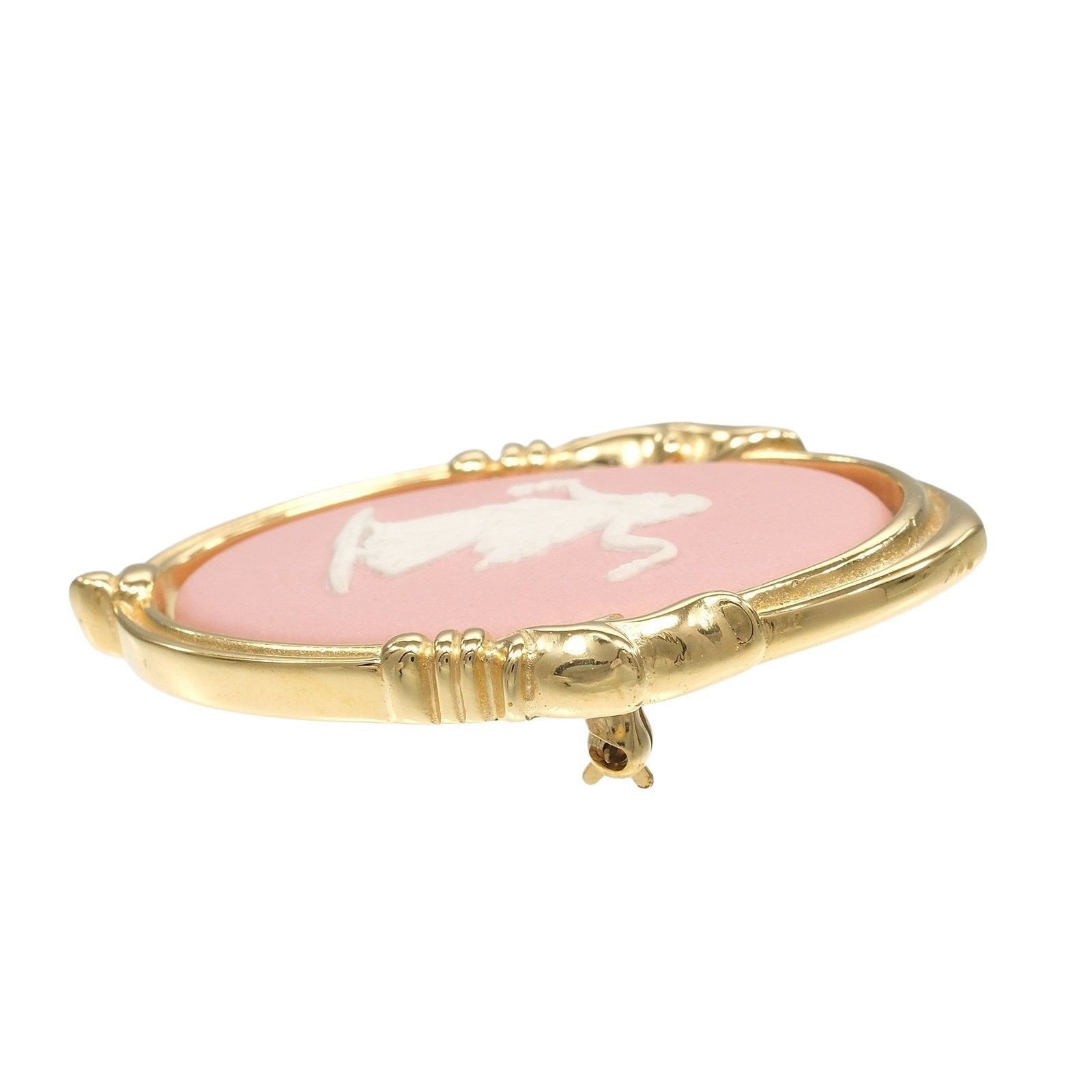 Other Other Wedgwood Floral Girl Jasper Brooch Metal Brooch DUTY FREE for USA Size ONE SIZE - 5 Thumbnail