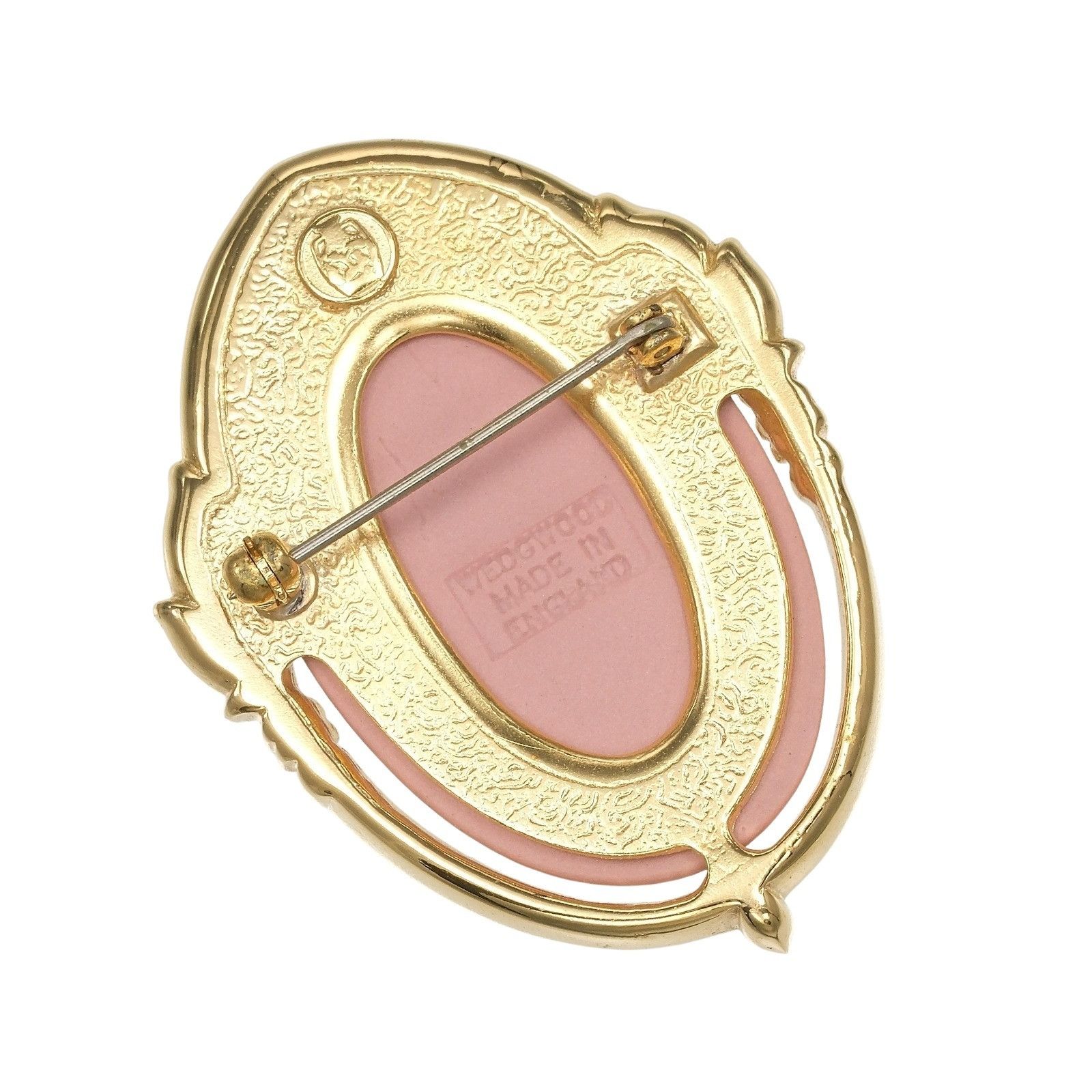Other Other Wedgwood Floral Girl Jasper Brooch Metal Brooch DUTY FREE for USA Size ONE SIZE - 2 Thumbnail