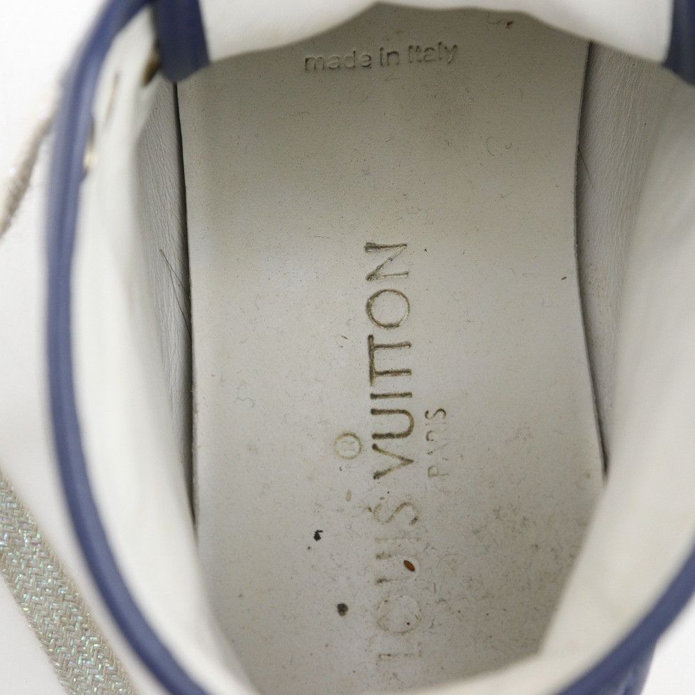 Louis Vuitton Louis Vuitton Louis Vuitton High Cut Monogram Denim Sneakers Denim Shoes DUTY FREE for USA Size ONE SIZE - 13 Thumbnail