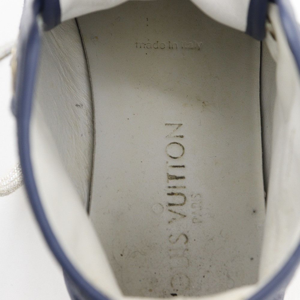 Louis Vuitton Louis Vuitton Louis Vuitton High Cut Monogram Denim Sneakers Denim Shoes DUTY FREE for USA Size ONE SIZE - 11 Thumbnail