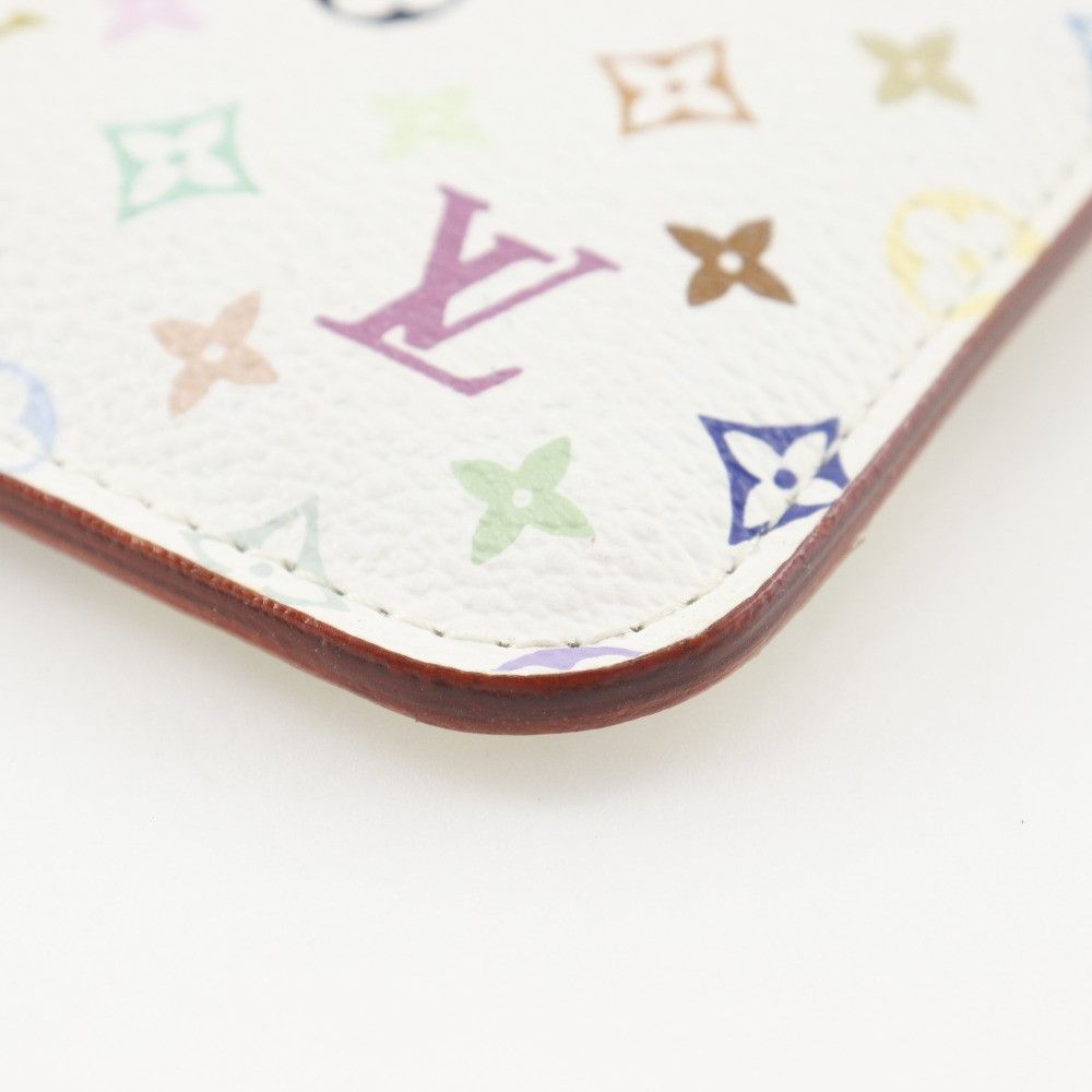 Louis Vuitton Louis Vuitton Louis Vuitton Pochette Cle Monogram Multicolore Coin Case Canvas Coin Case M93734 DUTY FREE for USA Size ONE SIZE - 5 Thumbnail