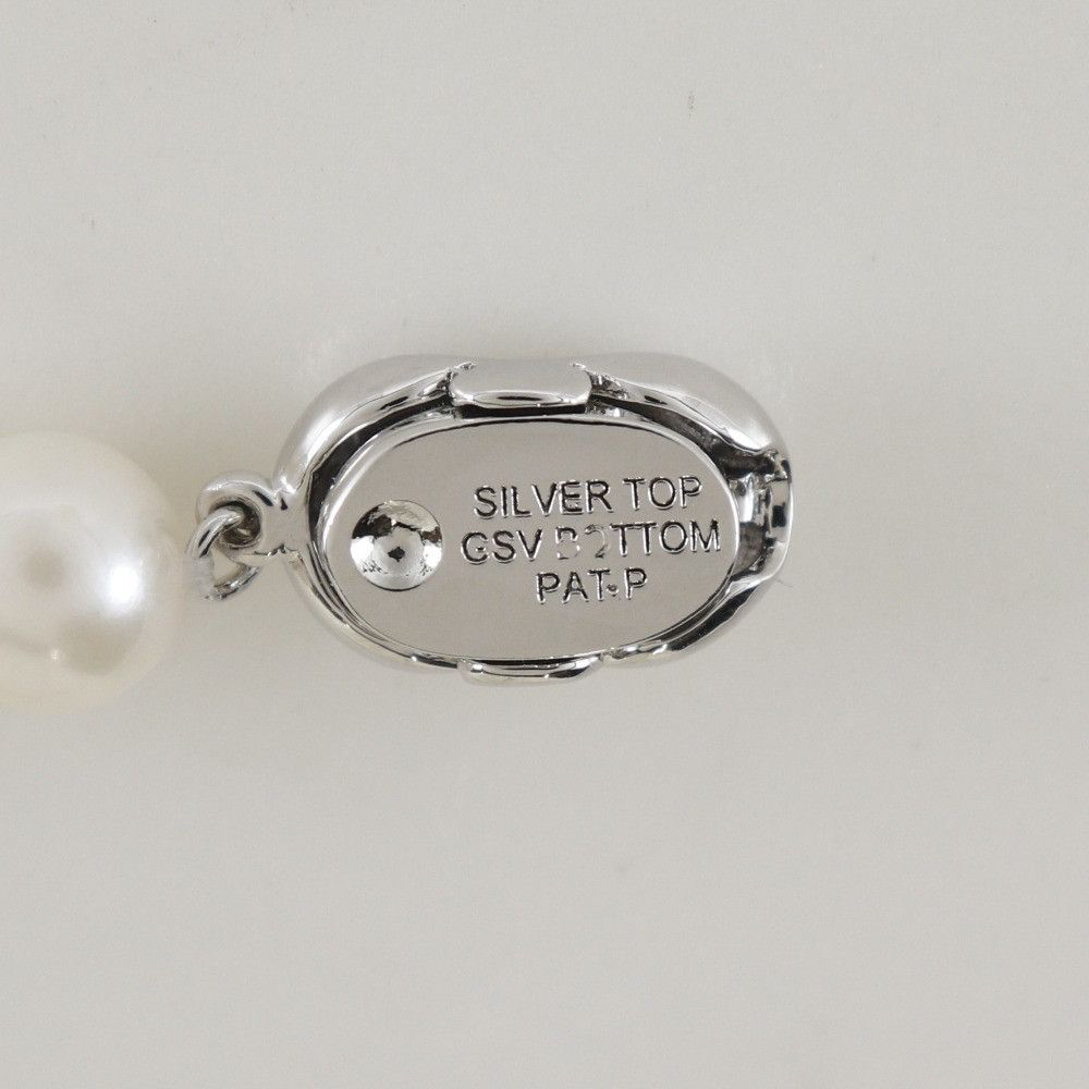 Other Other Pearl Silver Necklace Metal Necklace DUTY FREE for USA Size ONE SIZE - 6 Thumbnail