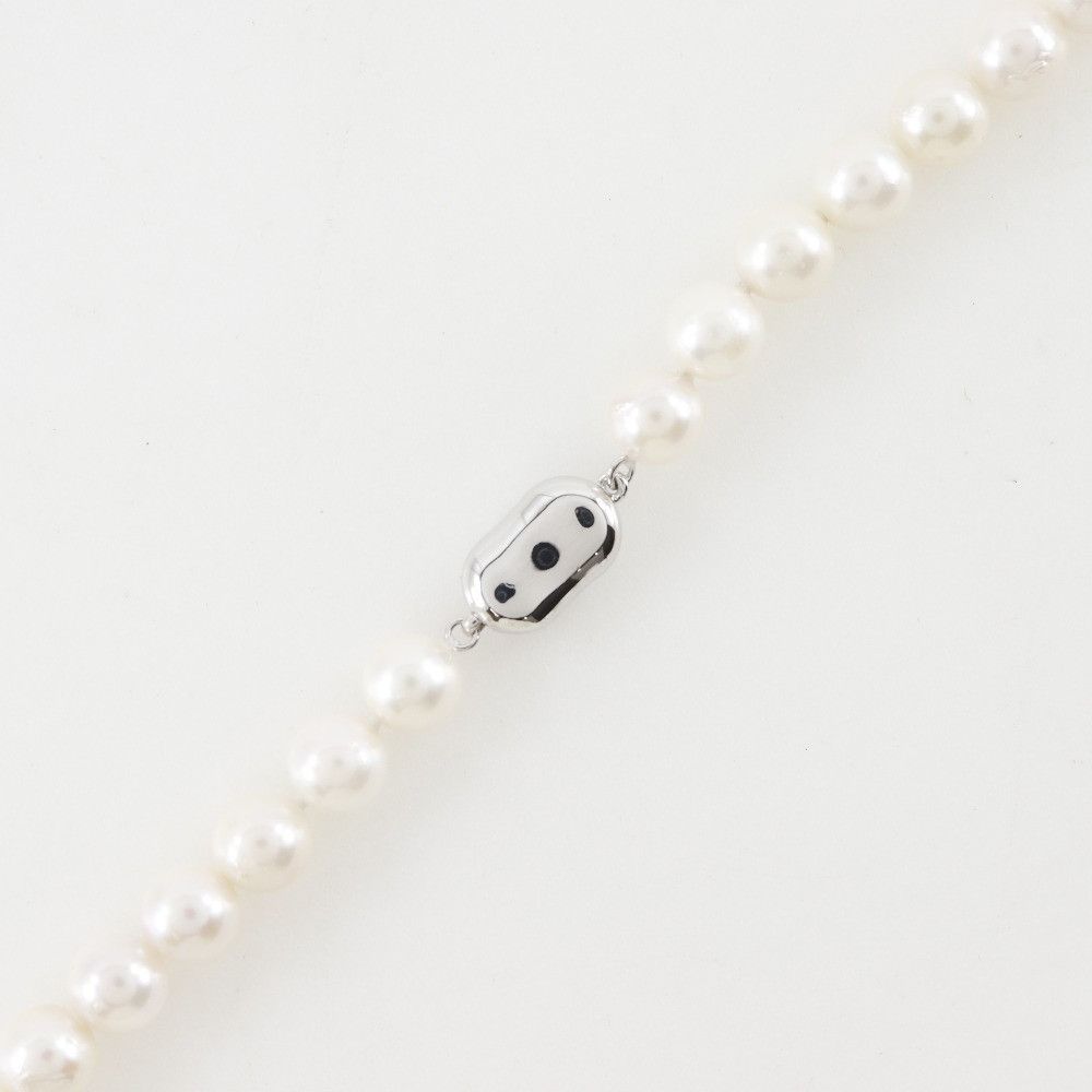 Other Other Pearl Silver Necklace Metal Necklace DUTY FREE for USA Size ONE SIZE - 4 Thumbnail