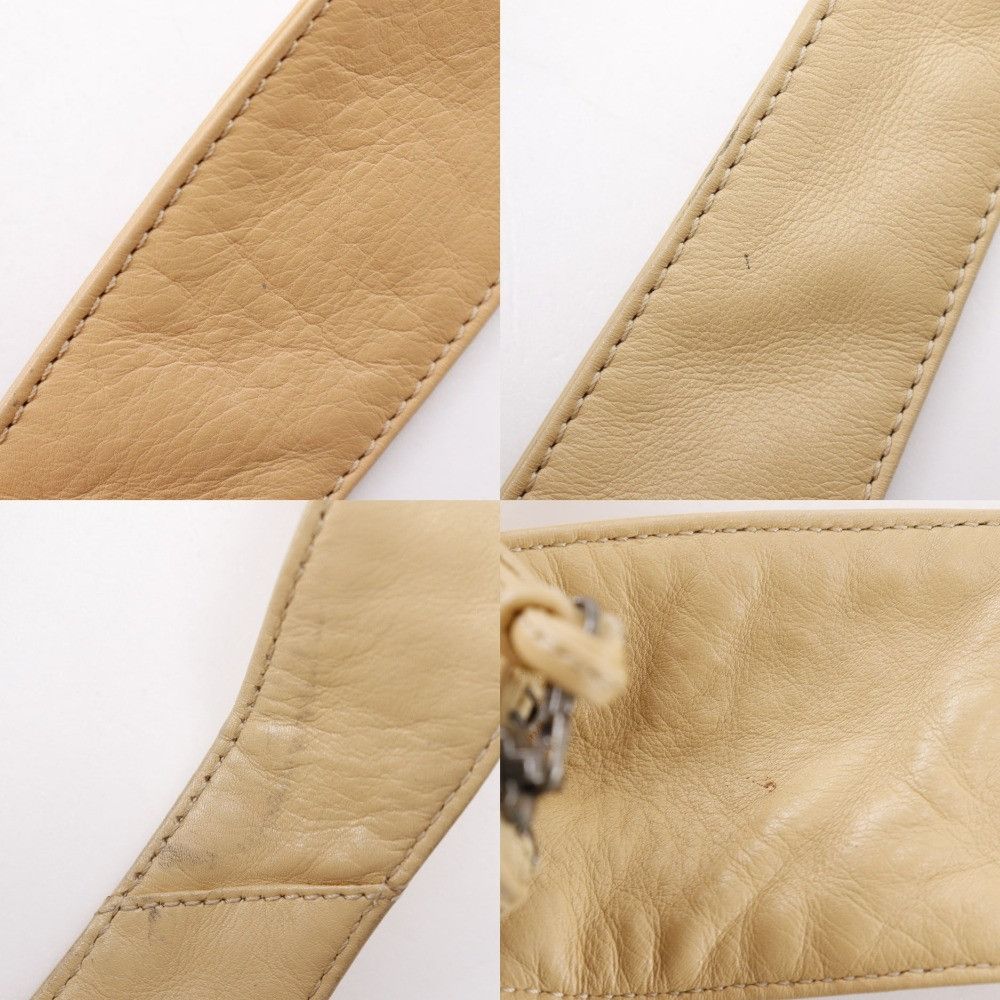 Chanel Chanel Chanel Coco Mark Lambskin Shoulder Bag Leather Shoulder Bag DUTY FREE for USA Size ONE SIZE - 11 Thumbnail