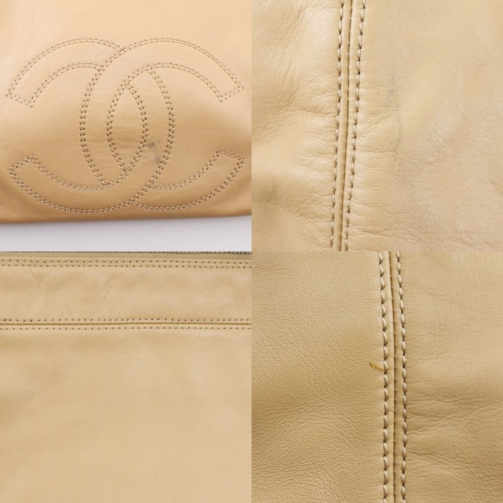 Chanel Chanel Chanel Coco Mark Lambskin Shoulder Bag Leather Shoulder Bag DUTY FREE for USA Size ONE SIZE - 8 Thumbnail