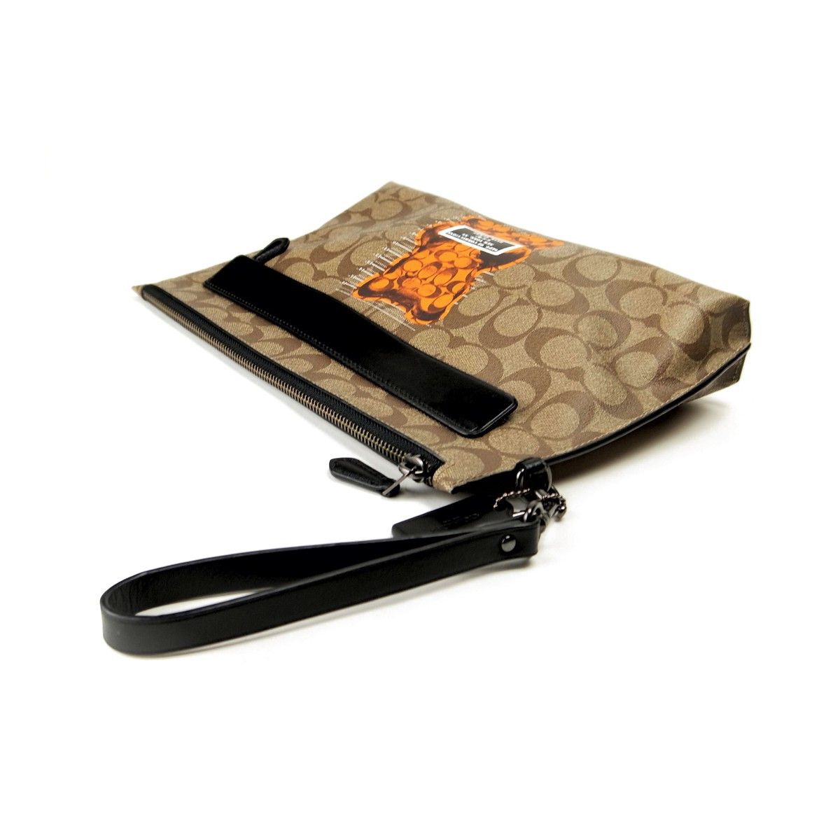 Coach Coach Coach PVC Clutch Bag Canvas Clutch Bag E1980-F76858 DUTY FREE for USA Size ONE SIZE - 3 Thumbnail