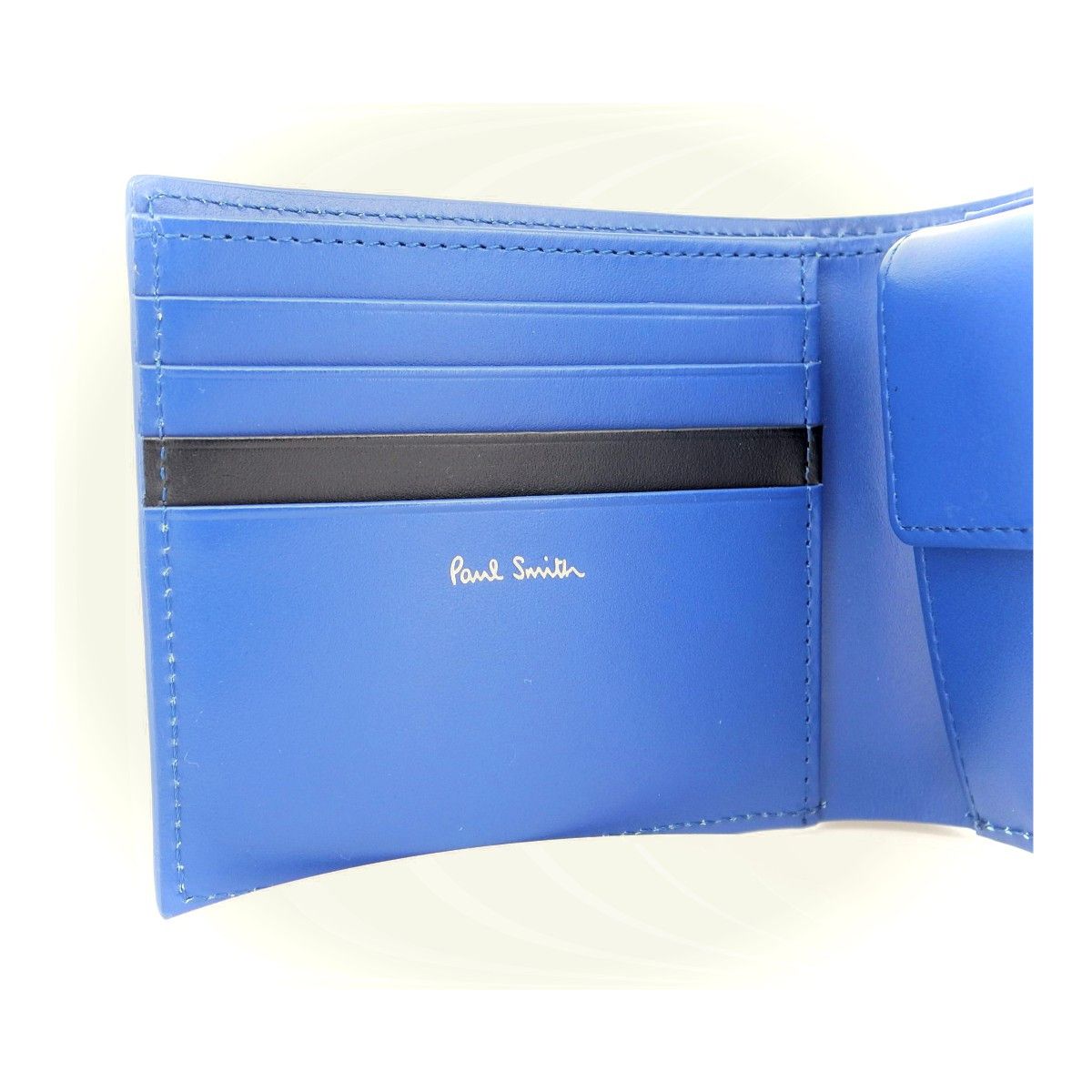 Paul Smith Paul Smith Paul Smith Leather Bifold Wallet Leather Short Wallet PSQ200 DUTY FREE for USA Size ONE SIZE - 4 Thumbnail