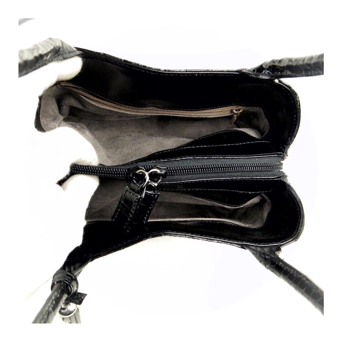 Other Other Crocodile Leather Handbag Natural Material Handbag DUTY FREE for USA Size ONE SIZE - 6 Thumbnail