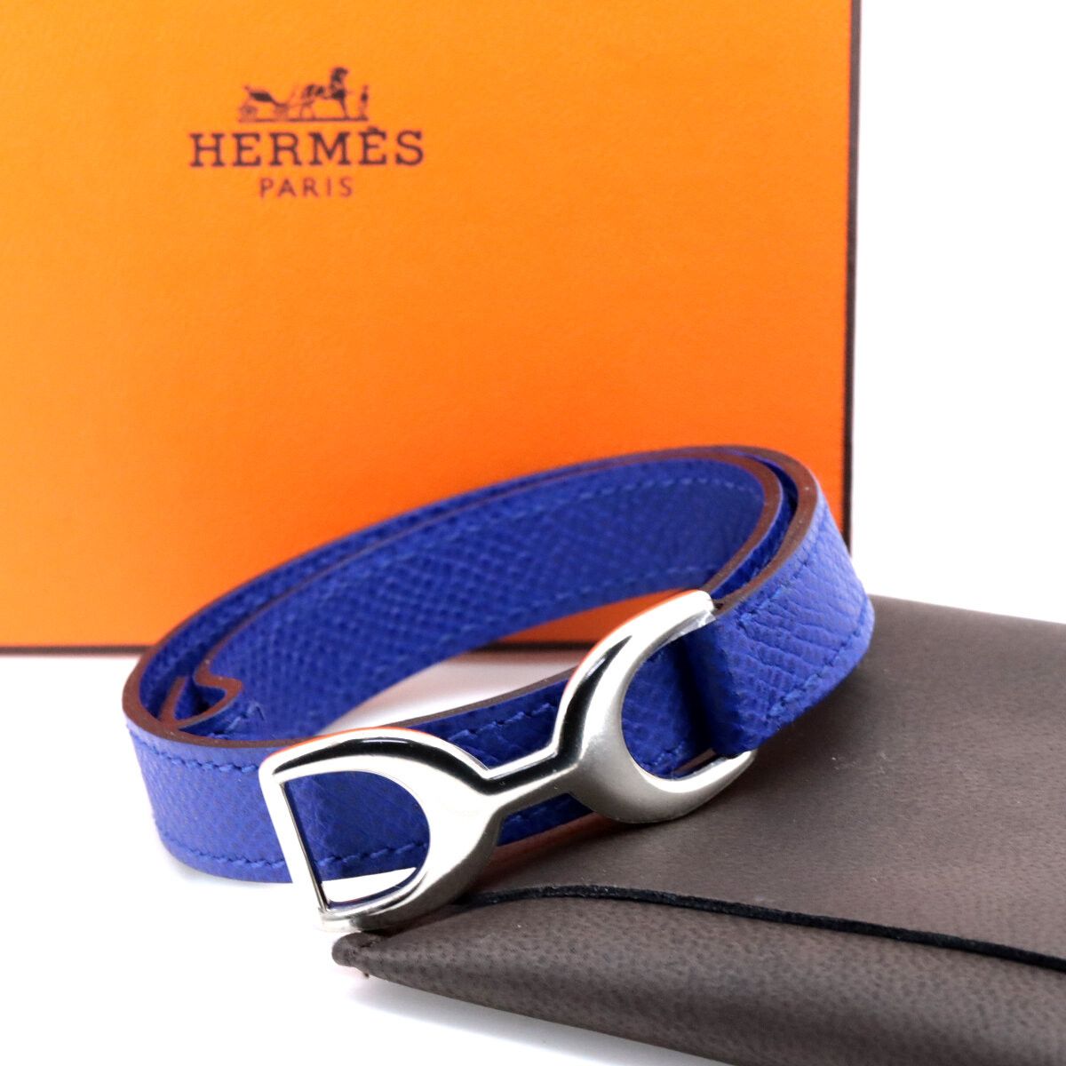 Hermes Hermes Hermes Pavane Leather Bracelet Leather Bracelet DUTY FREE for USA Size ONE SIZE - 5 Thumbnail