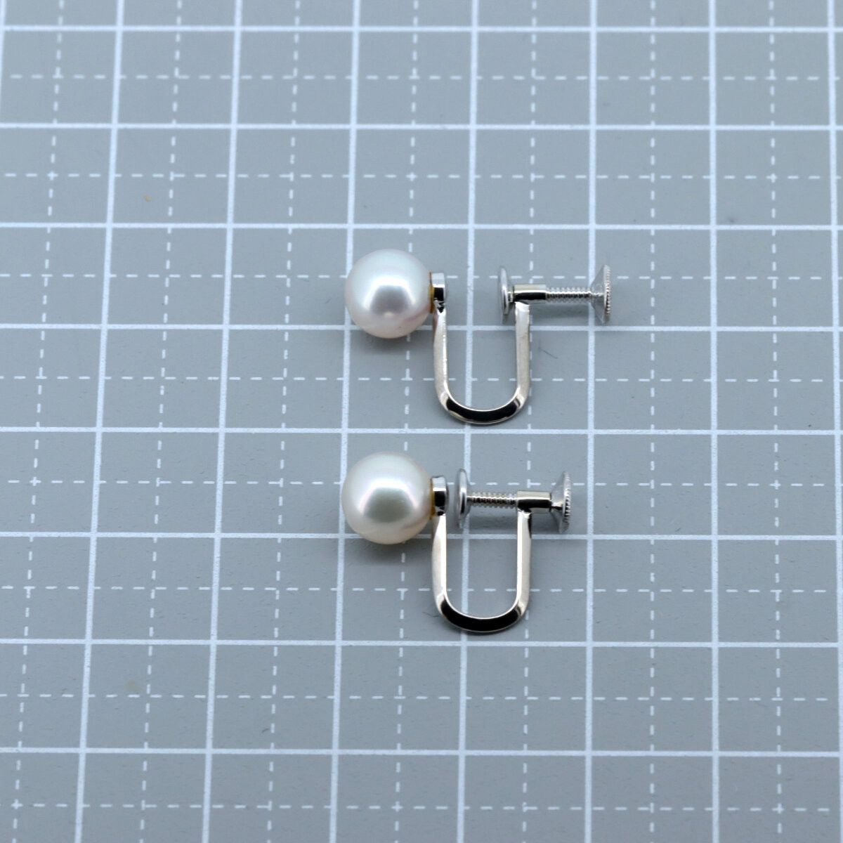 Mikimoto Mikimoto Mikimoto Pearl K14WG Earrings Metal Earrings DUTY FREE for USA Size ONE SIZE - 5 Thumbnail