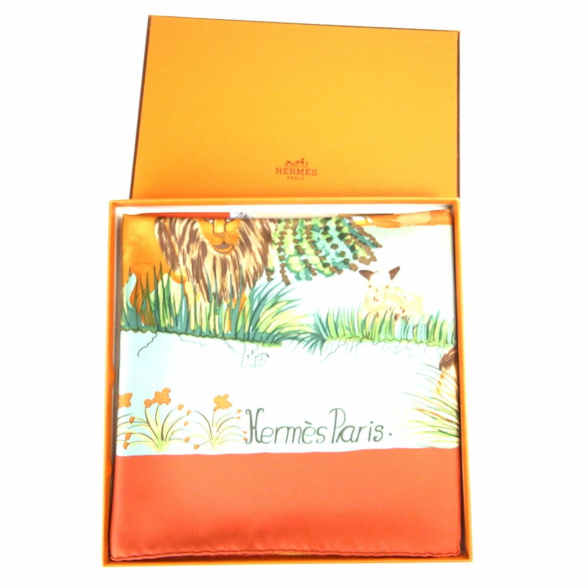 Hermes Hermes Hermes Carre 90 Silk Scarf Cotton Scarf DUTY FREE for USA Size ONE SIZE - 9 Thumbnail