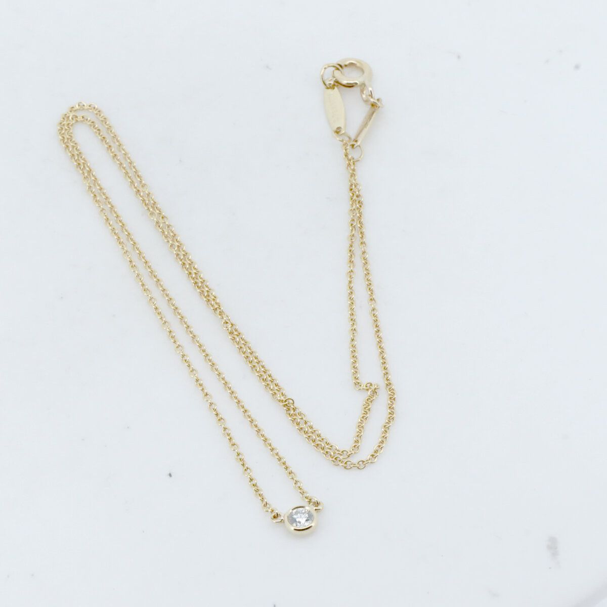 Tiffany & Co. Tiffany & Co. Tiffany By the Yard Au750 Necklace Crocodile skin Necklace DUTY FREE for USA Size ONE SIZE - 2 Thumbnail