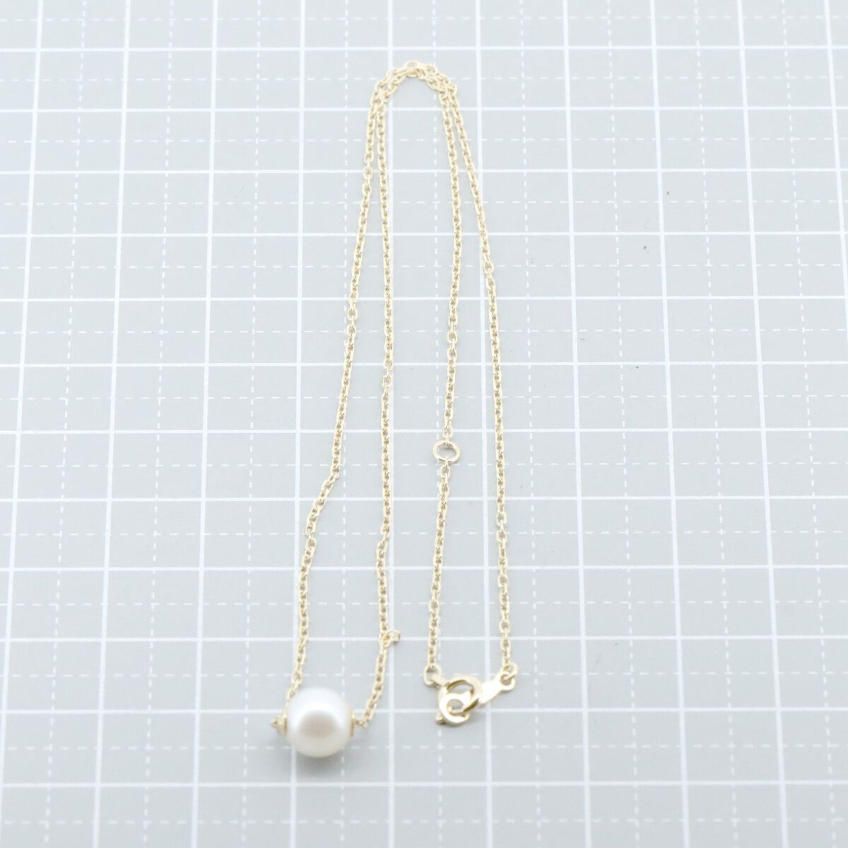 Mikimoto Mikimoto Mikimoto Au750 Pearl Necklace Metal Necklace DUTY FREE for USA Size ONE SIZE - 5 Thumbnail