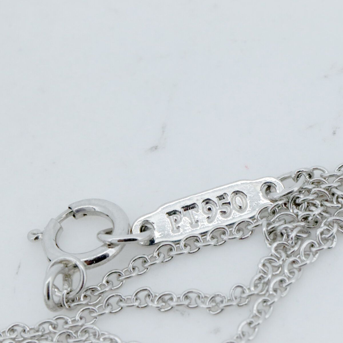 Tiffany & Co. Tiffany & Co. Tiffany Sentimental Heart Pt950 Necklace Metal Necklace DUTY FREE for USA Size ONE SIZE - 4 Thumbnail
