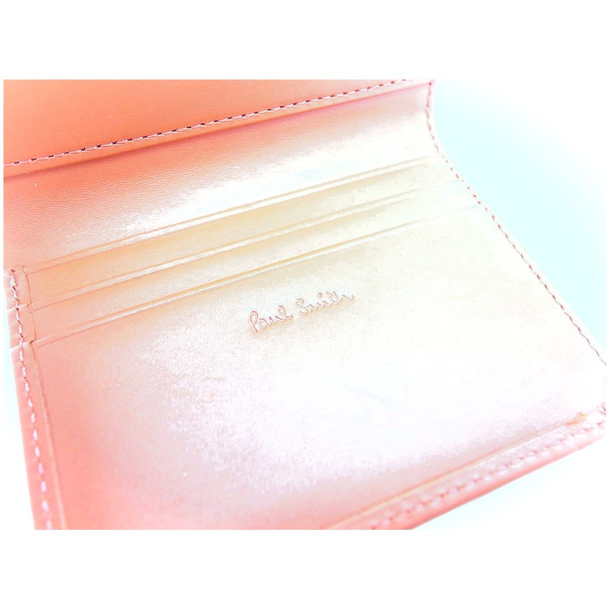 Paul Smith Paul Smith Leather Compact Wallet Leather Short Wallet DUTY FREE for USA