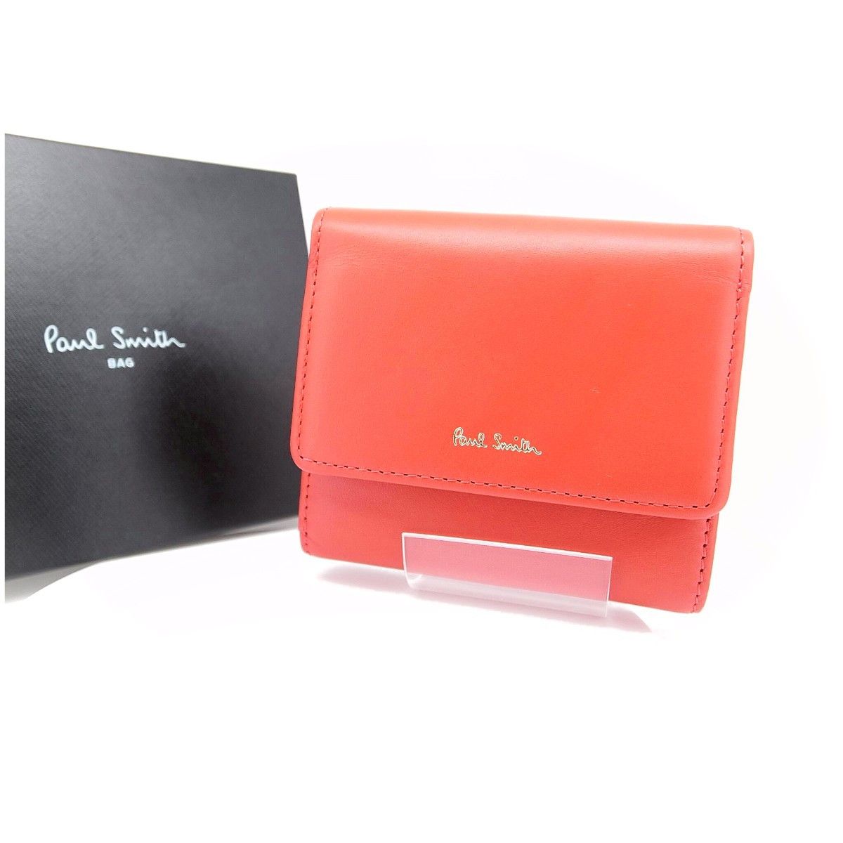 Paul Smith Paul Smith Leather Compact Wallet Leather Short Wallet DUTY FREE for USA