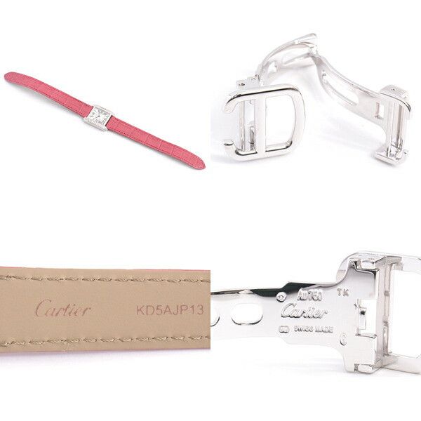 Cartier Cartier Cartier Silver Dial Tank Anglaise Watch WT100015 Metal Quartz WT100015 DUTY FREE for USA Size ONE SIZE - 5 Thumbnail
