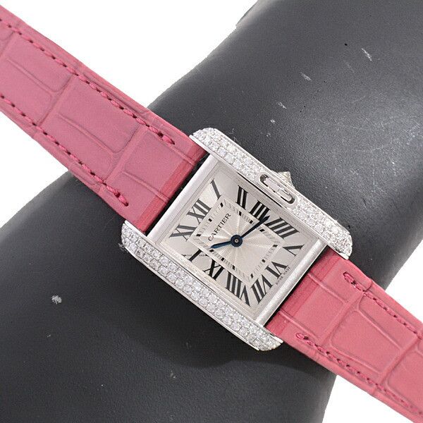 Cartier Cartier Cartier Silver Dial Tank Anglaise Watch WT100015 Metal Quartz WT100015 DUTY FREE for USA Size ONE SIZE - 7 Thumbnail