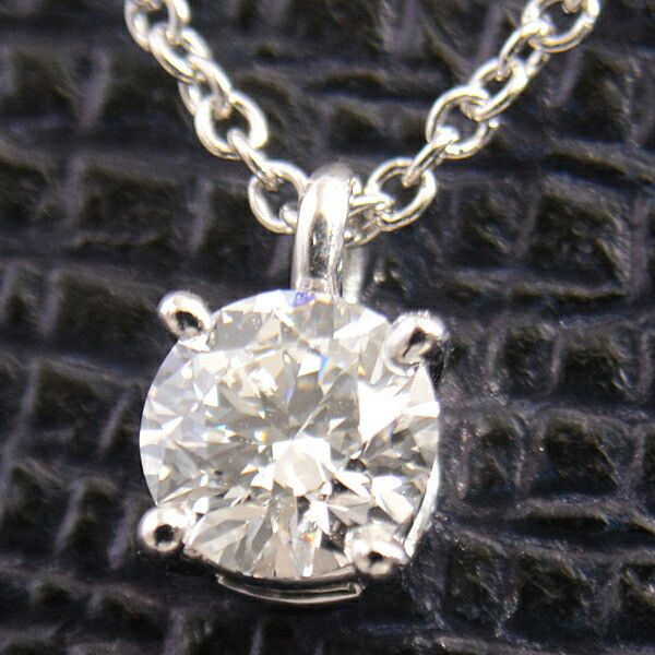 Tiffany & Co. Tiffany & Co. Tiffany PT950 Solitaire Diamond Necklace Metal Necklace DUTY FREE for USA Size ONE SIZE - 8 Thumbnail