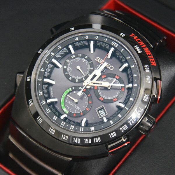 Seiko Seiko Seiko Black Astron Watch SBXB121 Limited Edition Metal Quartz SBXB121 DUTY FREE for USA Size ONE SIZE - 9 Thumbnail