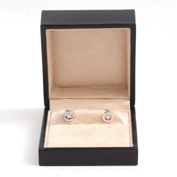 Bvlgari Bvlgari Bvlgari 18K White Gold Bvlgari Bvlgari 1P Diamond Earrings Metal Earrings DUTY FREE for USA Size ONE SIZE - 7 Thumbnail