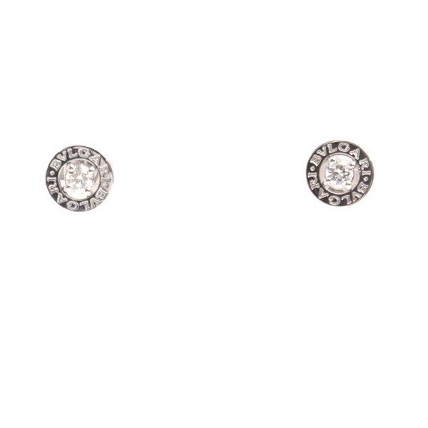 Bvlgari Bvlgari Bvlgari 18K White Gold Bvlgari Bvlgari 1P Diamond Earrings Metal Earrings DUTY FREE for USA Size ONE SIZE - 6 Thumbnail