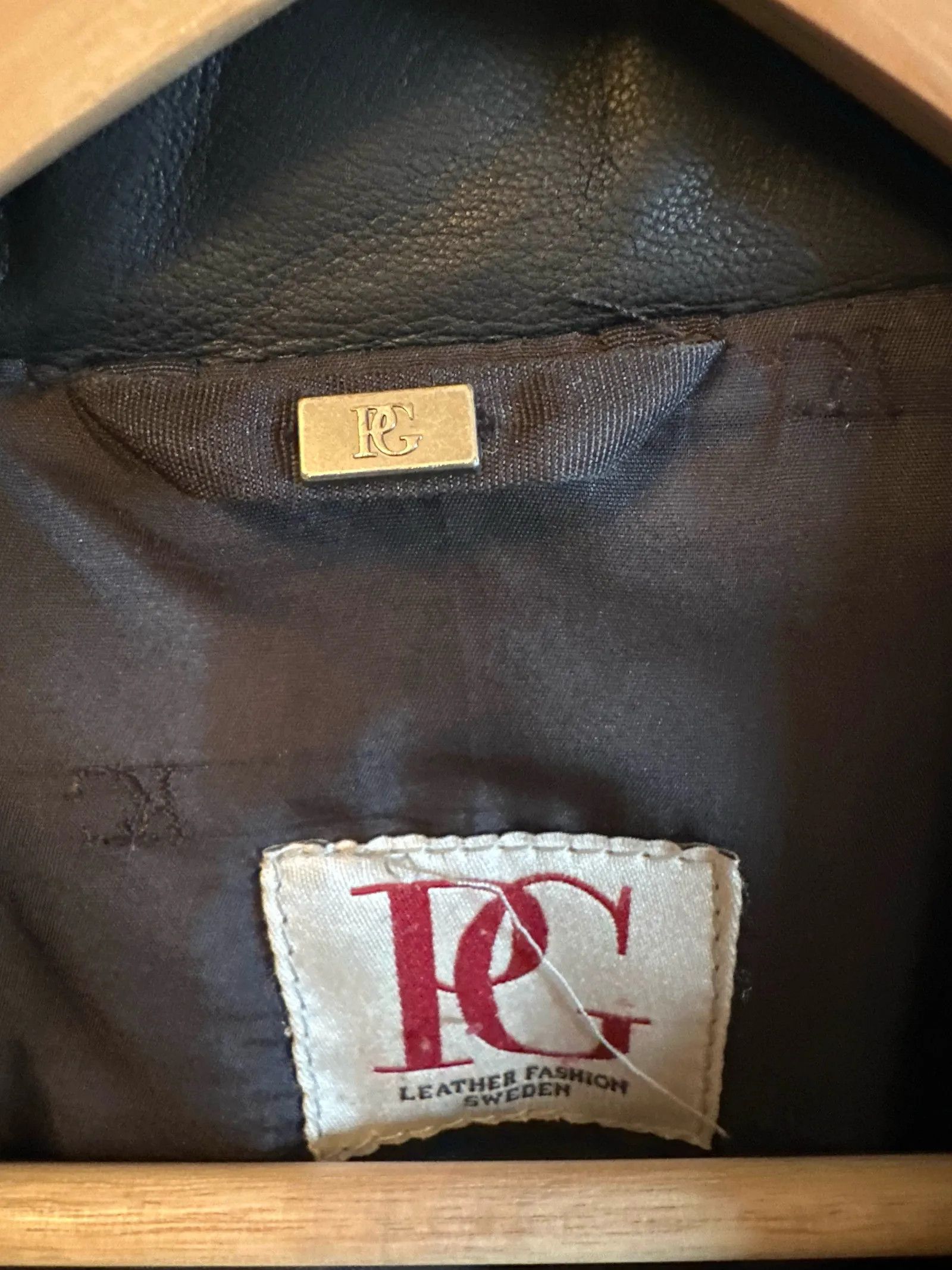 Leather PG leather fashion Jacket Size US XL / EU 56 / 4 - 2 Thumbnail