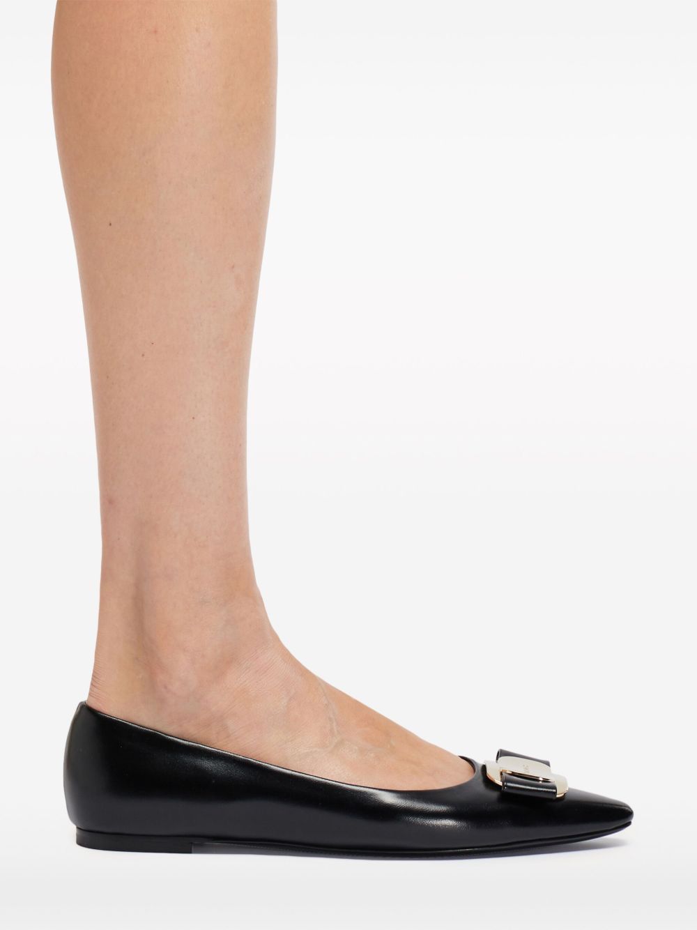 Salvatore Ferragamo Ferragamo New Vara Plate Ballet flats SIZE 9 Size ONE SIZE - 4 Thumbnail