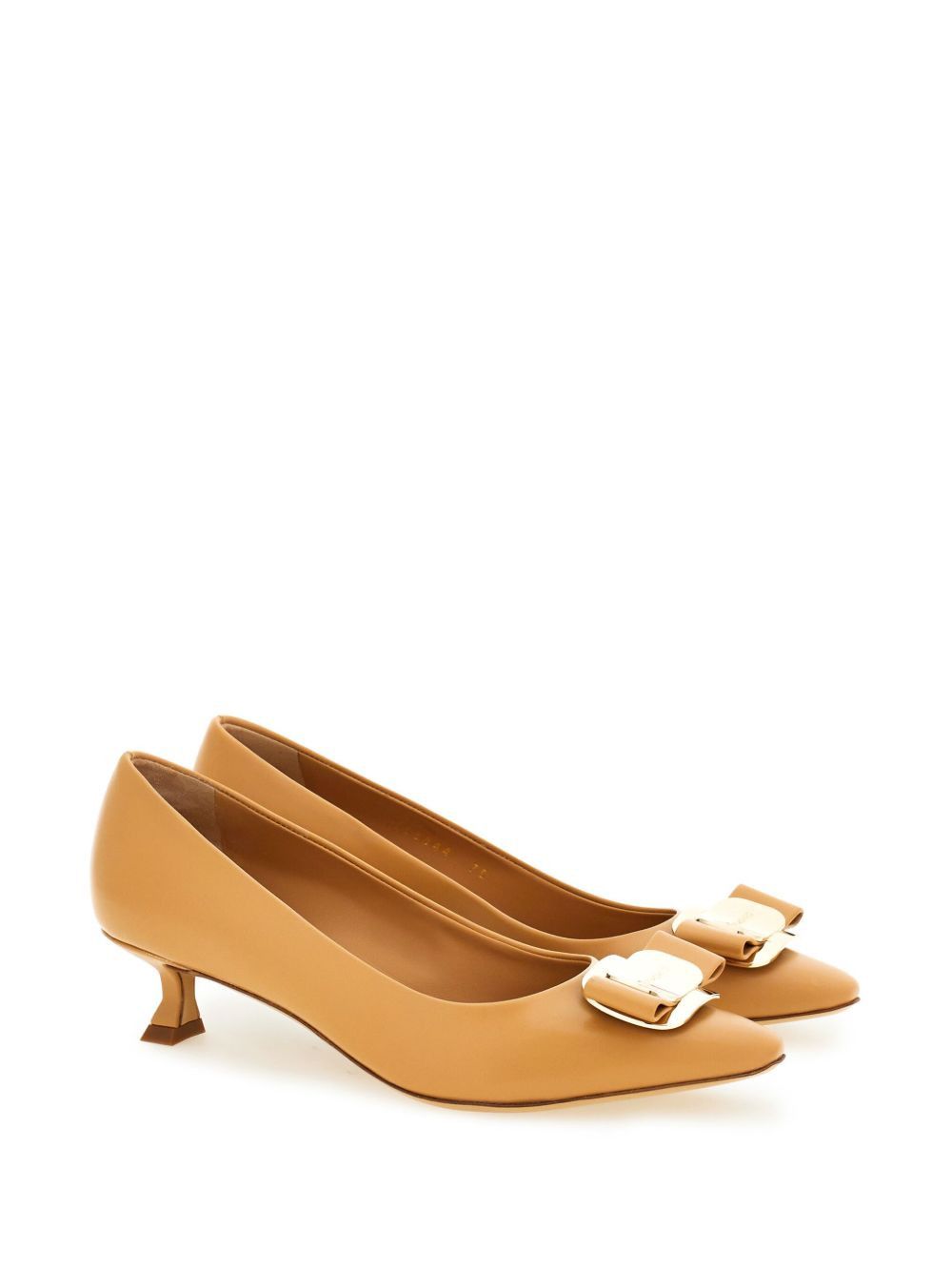 Salvatore Ferragamo Ferragamo New Vara Plate kitten Pumps SIZE 5.5 Size ONE SIZE - 2 Thumbnail