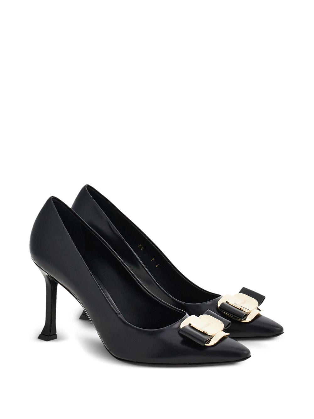 Salvatore Ferragamo Ferragamo New Vara Plate Pumps SIZE 5 Size ONE SIZE - 2 Thumbnail