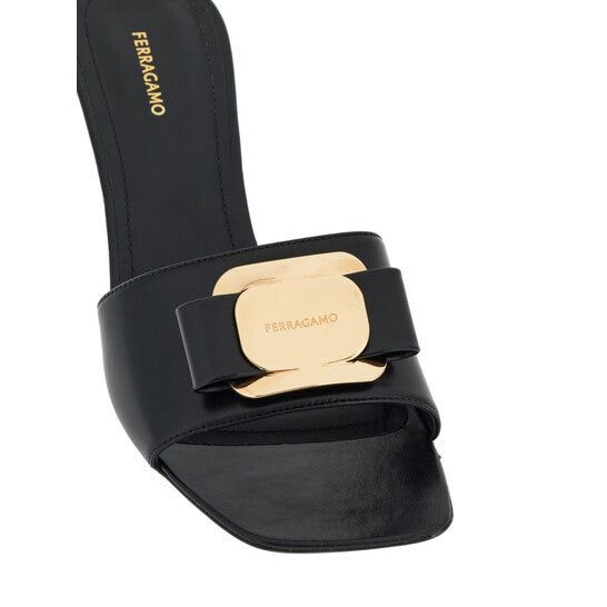 Salvatore Ferragamo Ferragamo New Vara Plate Slide Sandals SIZE 10.5 Size ONE SIZE - 3 Thumbnail