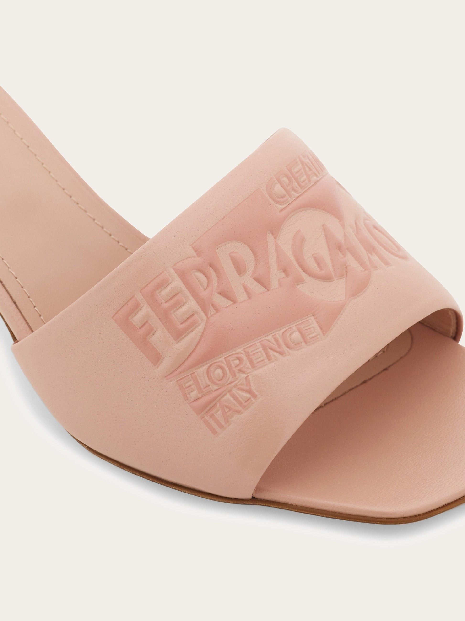 Ferragamo Padded Strap Slide Sandals SIZE 6