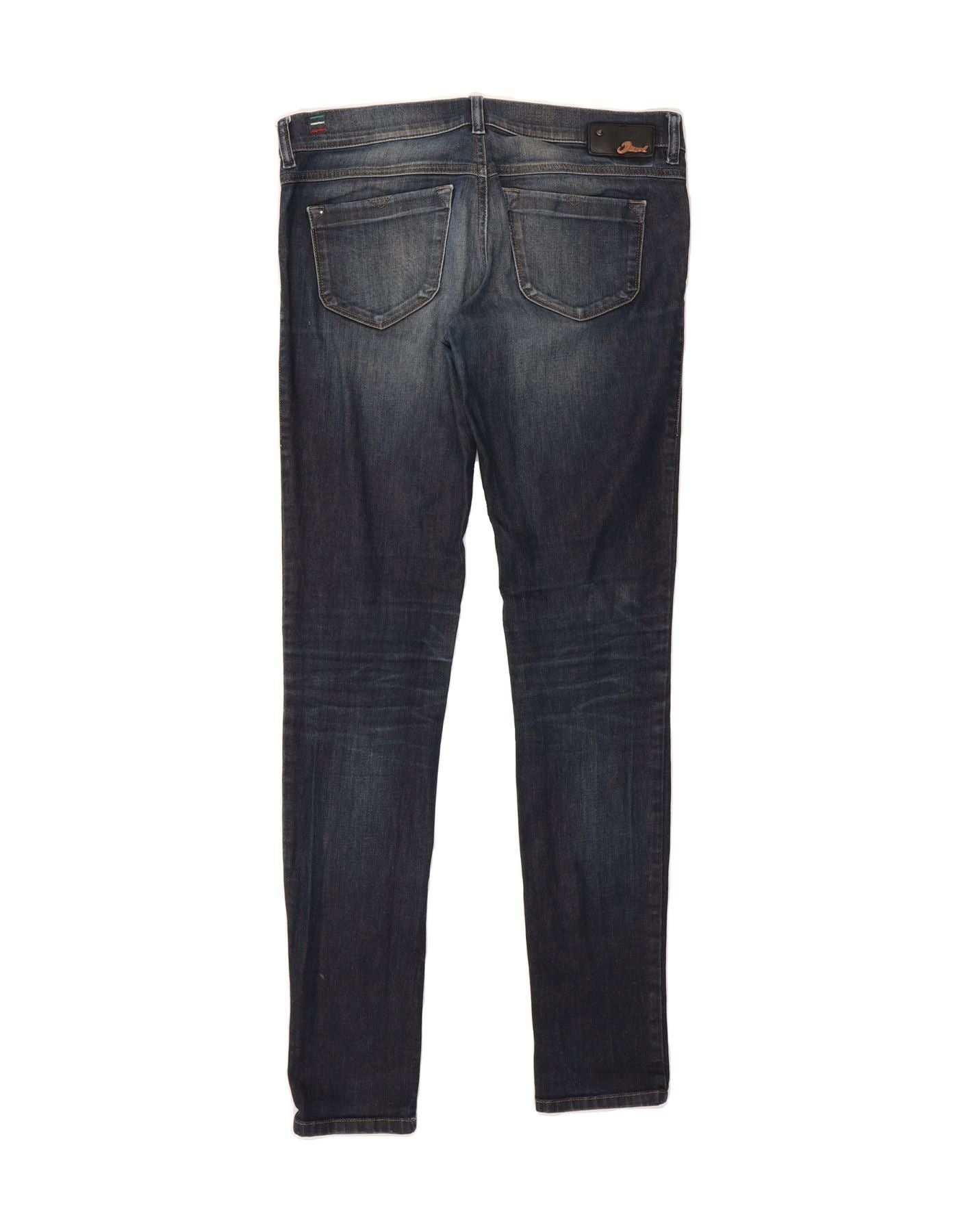 Diesel Womens Livier Legging Super Slim Jeans W30 L33 Navy Blue Cot Size 42" / US 20 - 2 Thumbnail