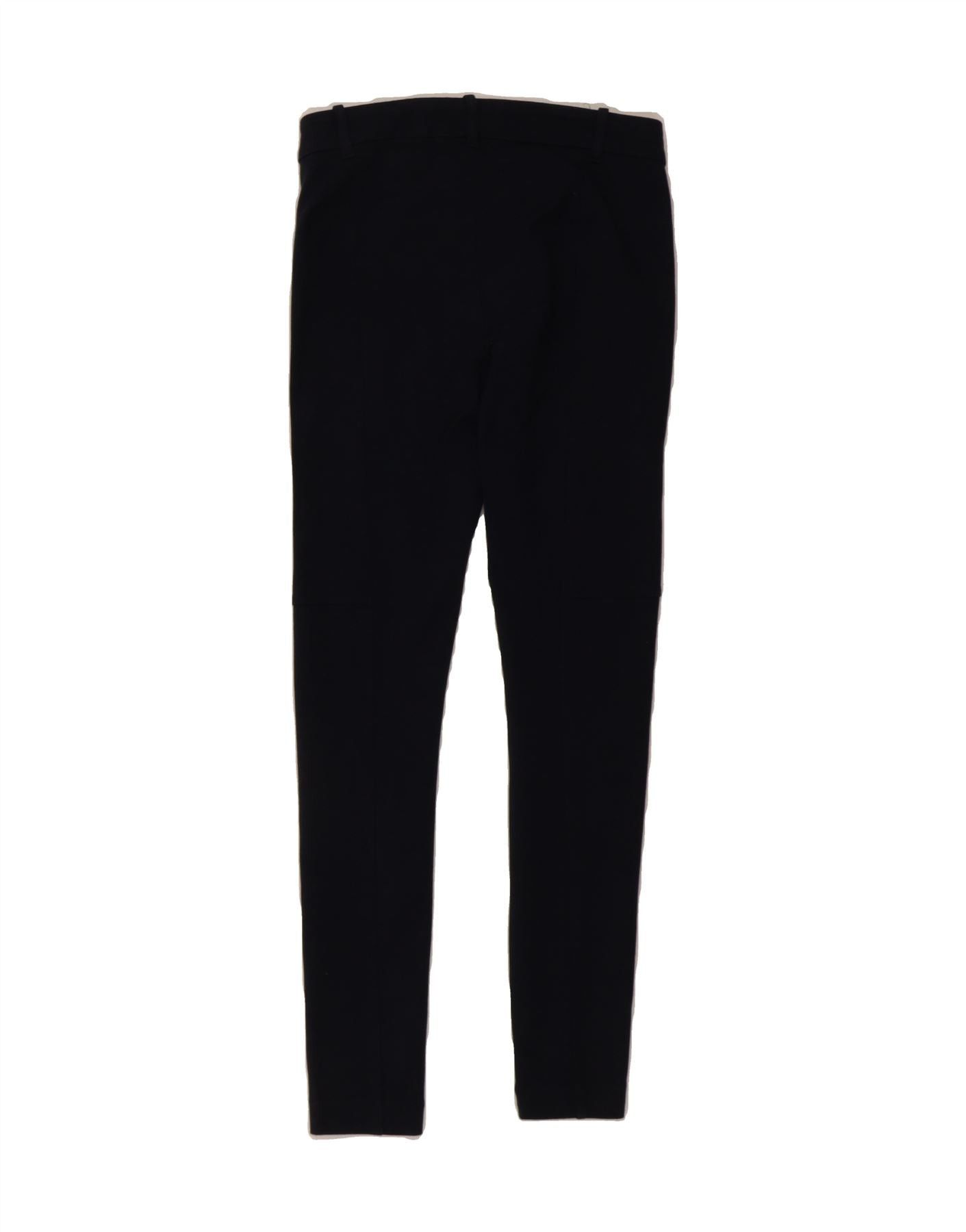 Polo Ralph Lauren Womens Casual Trousers US 4 Small W28 L31 Navy Blue Size 25" / US 0 / IT 36 - 2 Thumbnail